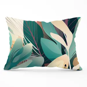 Abstract Tropical Leaves Cushions 33cm x 48cm