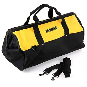 Dewalt DE9883 60cm 24" Hard Bottom Heavy Duty Tough Toolbag Duffel Tool Bag