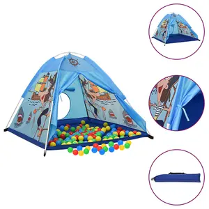 Berkfield Children Play Tent Blue 120x120x90 cm