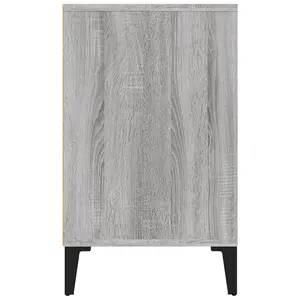 Berkfield Shoe Cabinet Grey Sonoma 102x36x60 cm Engineered Wood