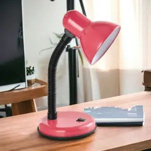 Naheda 33cm Desk Lamp Pink