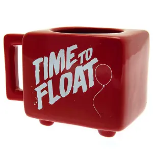 It Retro TV Heat Changing Mug Red/Black (One Size)