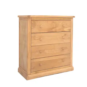 Lucca 4 Drawer Chest of Drawers Wood Knob