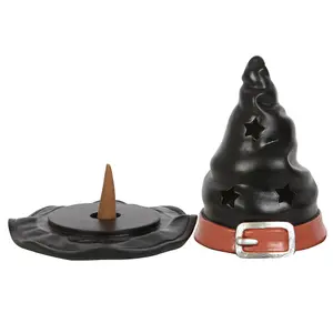 Witches Hat Incense Cone Burner - H12.5cm