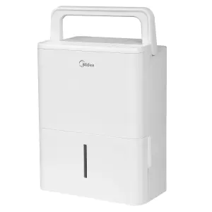 Midea 10L/Day Compact Electric Dehumidifier for home removes Mould, Moisture, Damp - Low Energy