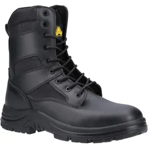 Amblers FS009C High Leg Safety Work Boots Black (Sizes 4-14)