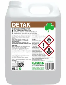 Clover Chemicals Detak Chewing Gum Remover