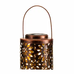 Normani 7.28'' Solar Powered Integrated LED Outdoor Lantern