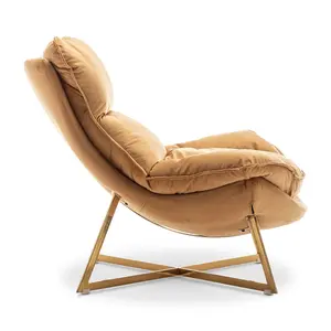 Velvet Gold Pierina Accent Chair