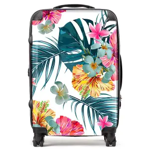 Spring Summer Flowers Suitcase - Medium