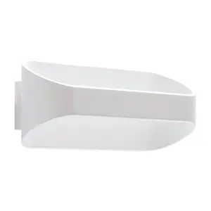 CGC ACE White Halo Up Down LED Indoor Wall Light 10W