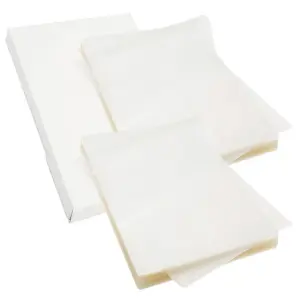 200 x 150 Micron A5 Gloss Finish Laminating Pouches for Home Office Schools Preserve Certificates & Documents