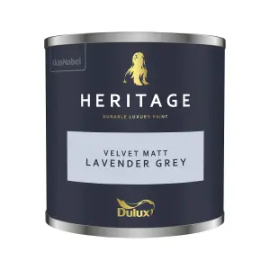 Dulux Heritage Velvet Matt - 125ml Tester Pot - Lavender Grey