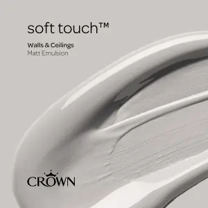 Crown Walls & Ceilings Matt Emulsion Paint Soft Touch - 2.5L