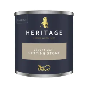 Dulux Heritage Velvet Matt - 125ml Tester Pot - Setting Stone