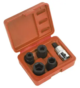 Sealey Brake Caliper Socket Set 5pc 1/2"Sq Drive VS0464