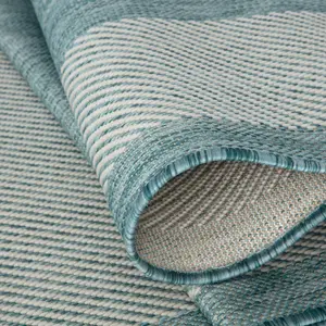 Ecology Collection Outdoor Rugs in Aqua  200AQ