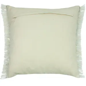 furn. Otto Cotton Fringed Feather Filled Cushion