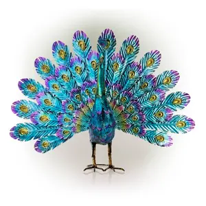 Bird Animals Weather Resistant Metal Garden Statue