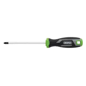 Draper Pozi Soft Grip Screwdriver, PZ2 x 125mm 13372