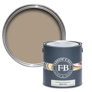 Farrow & Ball Dead Flat Mixed Colour 6 London Stone 2.5 Litre