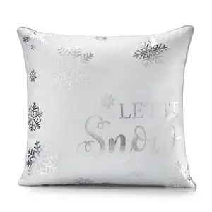 Let It Snow 18" Christmas Cushion