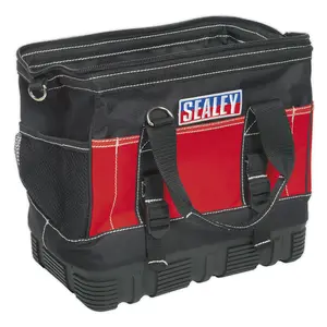 Sealey Tool Bag 305MM Hard Base Pouch Storage Caddy Toolbag AP509