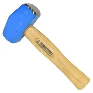 Double Face Sledge / Lump Hammer Genuine Hickory Handle Shaft 4Lbs 1.81kgs