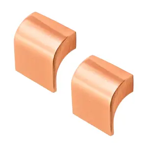 DecorAndDecor - AMORY Rose Square Cabinet Knob Drawer Cupboard Kitchen Pull Handles - Pair