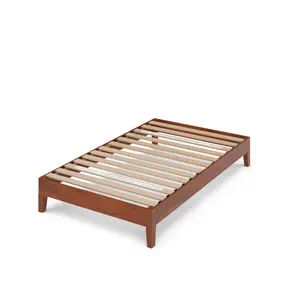 Elara Deluxe Solid Wood Bed Frame Natural / Kingsize (5')