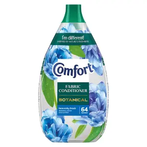 Comfort Botanical Fabric Conditioner Heavenly Fresh Softner 960ml, 64 Washes