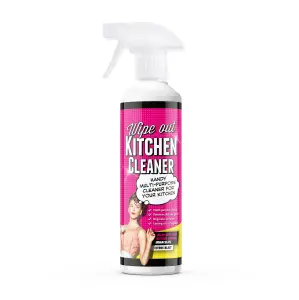 Wipeout - Kitchen Cleaner Daily Spray - Multi-Purpose Degreaser For Surfaces, Removes Dirt, Grease & Grime, Citrus Blast - 500ml