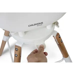 High Chair Natural/White