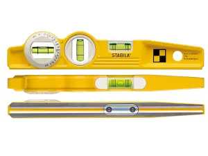 Stabila 81 SV REM W360 Rare Earth Magnetic Torpedo Level 25cm Rotating