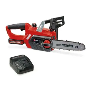 Einhell 25cm Power X-Change Cordless Chainsaw 10" With Battery and Charger, Bar & Chain - GE-LC 18/25 Kit