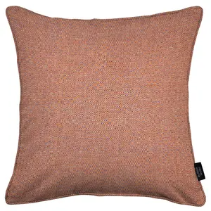 Rectangular Throw Terracotta Piped / Polyester / 40cm x 40cm