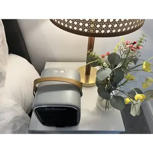 Energy Efficient 1000W Portable Space Heater Grey