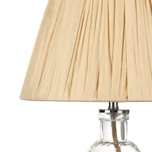 Glass Table Lamp Transparent BLANCO