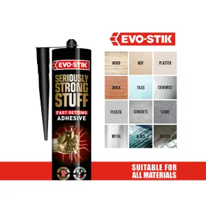 Evo-Stik Seriously Strong Stuff White Grab adhesive 290ml