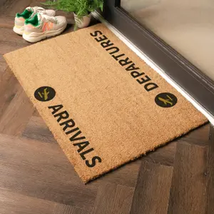 Arrivals & Departures Doormat (90 x 60cm)