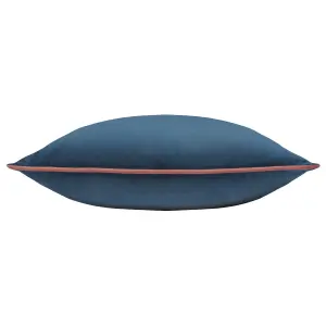 Paoletti Meridian Velvet Feather Rich Cushion