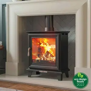 Henley Stoves Elmwood Eco Multi Fuel Stove 6.7Kw DEFRA Approved SIA Ecodesign Ready 5 Year Warranty