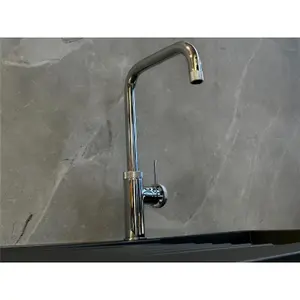 Liquida LB417CH Industrial Style Single Lever Chrome Kitchen Mixer Tap