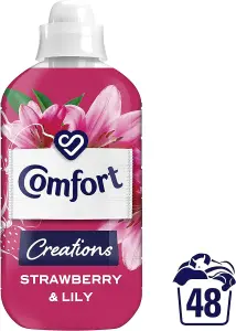 Comfort Creations Fabric Conditioner Strawberry & Lily 48 Washes- 1.44L Pack of 6