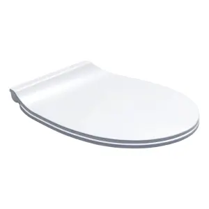  Bemis Toledo Slim Top Fix Slow Close Quick Release Toilet Seat - 100F02000 