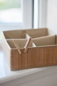 Maison by Premier Kankyo Natural Bamboo Storage Box