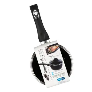 16cm Non-Stick Sauce Pan & Glass Lid