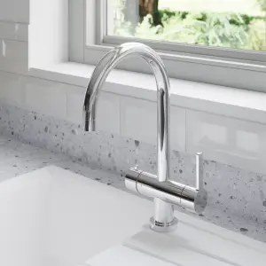 GoodHome Aji Chrome-plated Boiling water tap