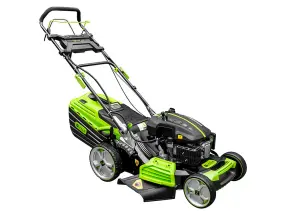 Zipper BRM52EST 20" Petrol Lawn Mower w Electric Start Self Propelled 173cc