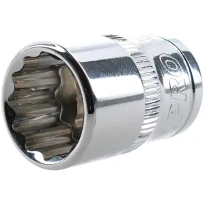 9/16" AF SAE Imperial Socket 3/8" Drive 12 Point Shallow Depth Chrome Vanadium Steel